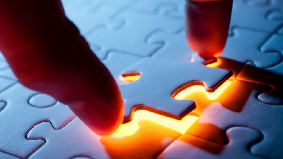 An image of a puzzle with a glowing light emerging from its center, symbolizing the breakthrough treatment offered by Spravato nasal spray for those struggling with treatment-resistant depression. REACH, Ohio